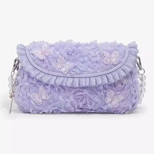 Wicked Glinda Butterfly Tulle Crossbody Shoulder Bag
